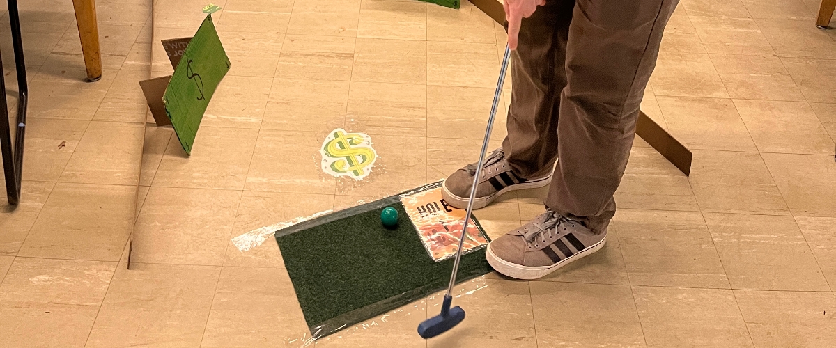 mini golf putter